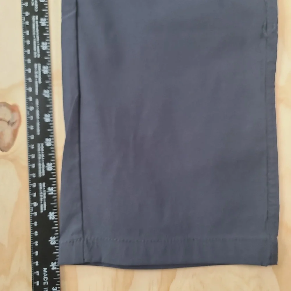 UB Tech Pants Mens 34x34 Blue Comfort Adjustable Waist Chino Water Repellent NWT - Picture 8 of 16